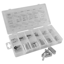 Garnitura kvadratnih osigurača za mašineriju u plastičnoj kutji JBM